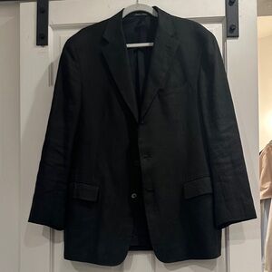 Ralph Lauren Purple Label Charcoal Blazer